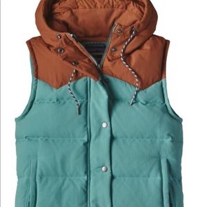 Patagonia Bivy Vest Mogul Blue Size Small